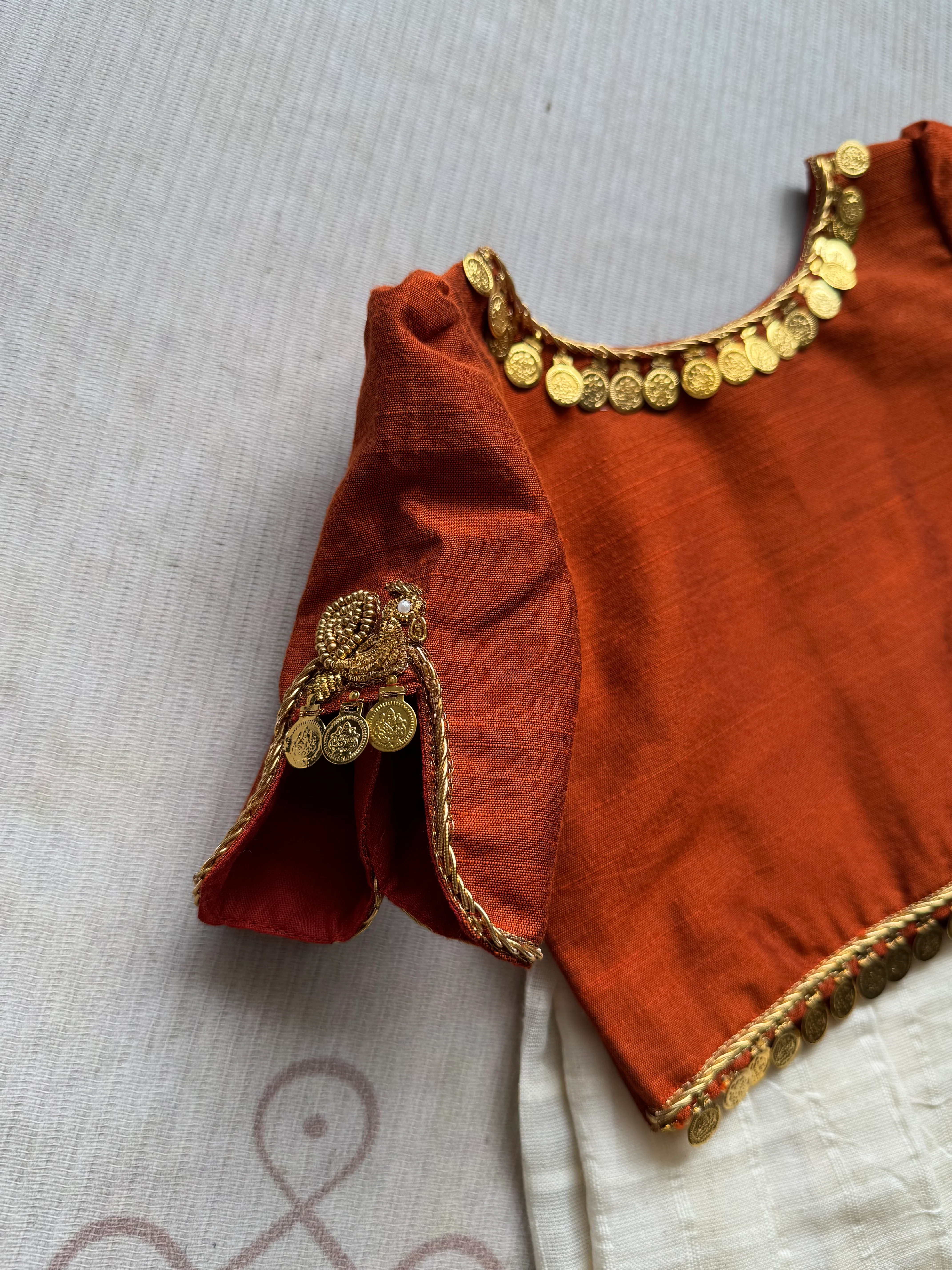 Aabarna Kids Crop Top & Skirt – Festive Ethnic Wear - Image 3