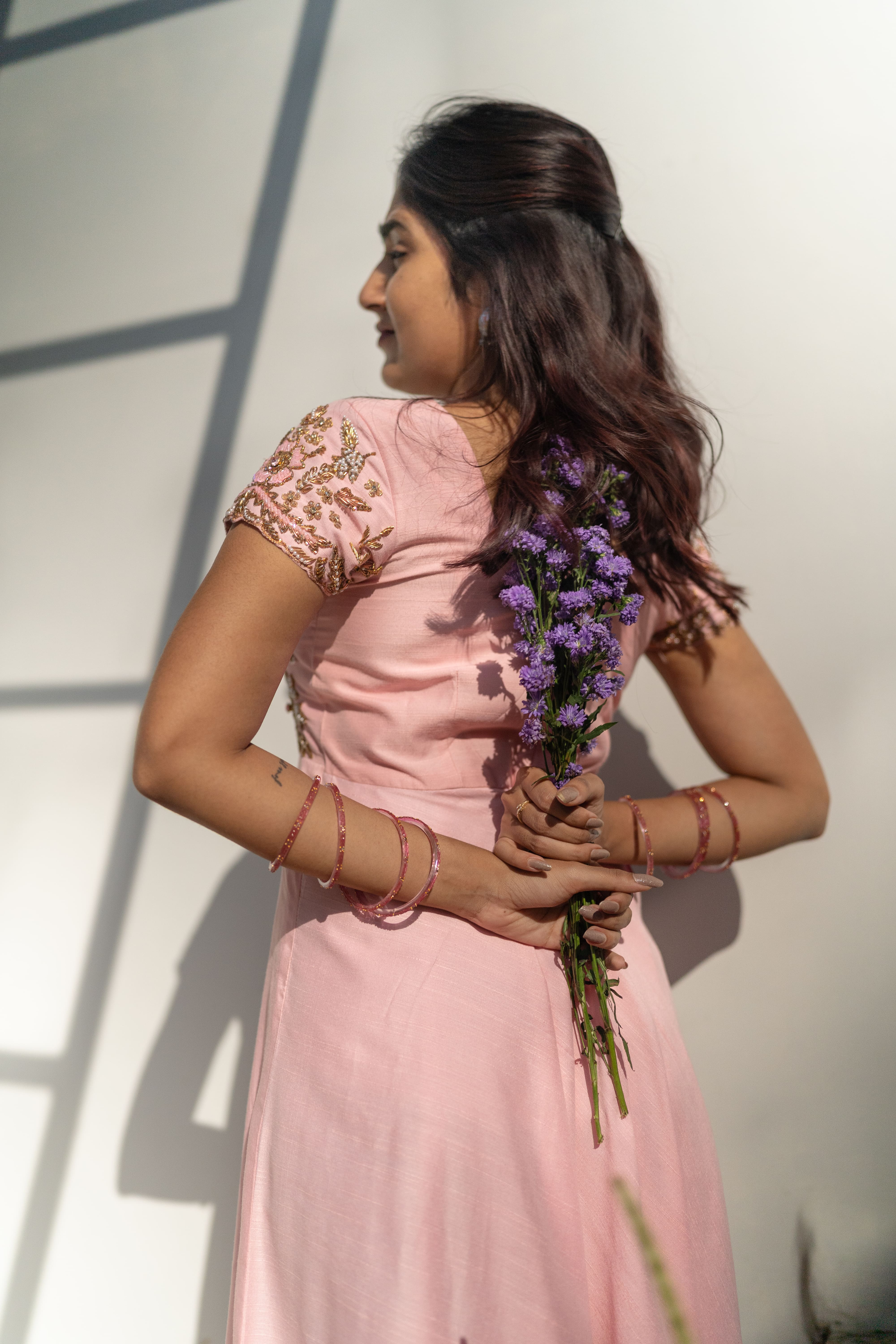 Anika Anarkali Dress – Festive Designer Wear - Image 4