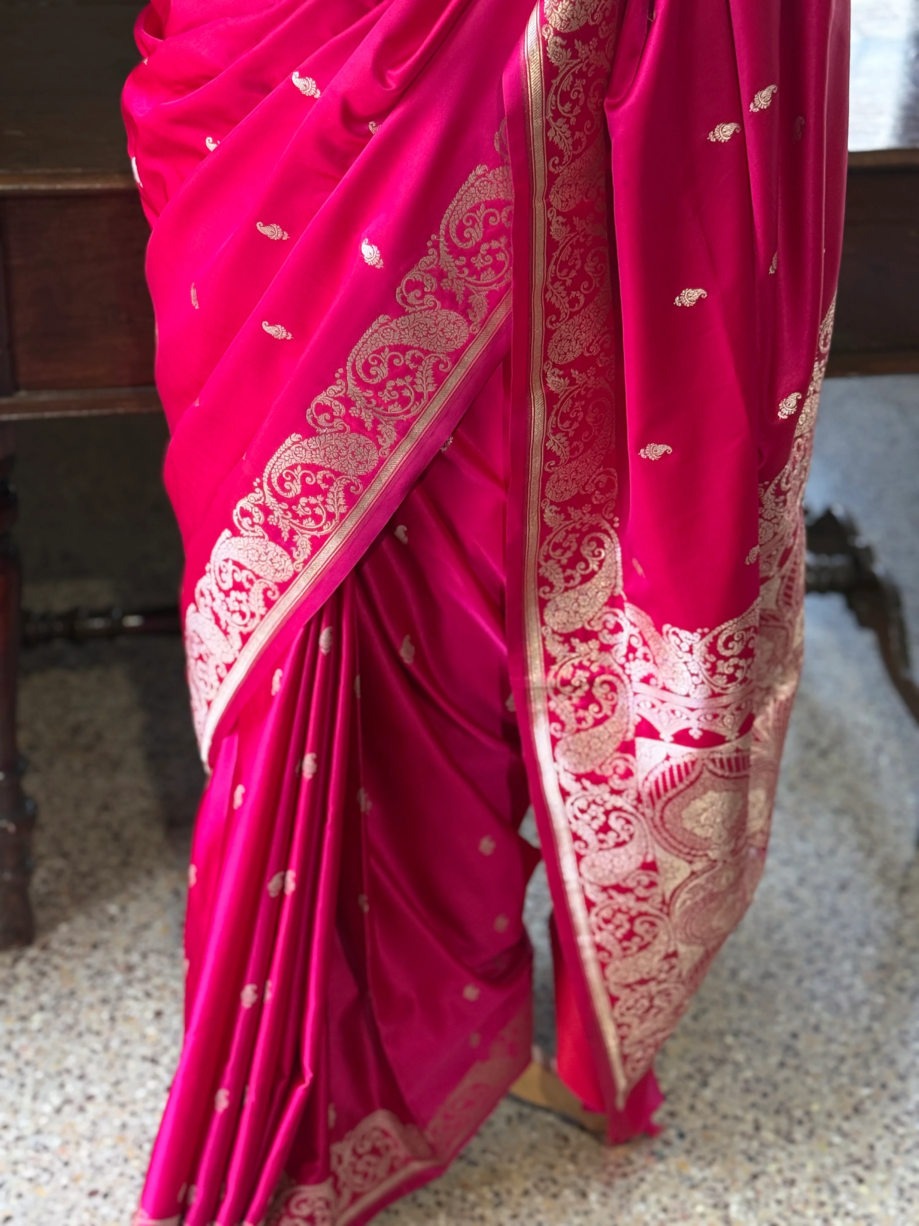 Banarasi Katan Silk Saree - Image 4