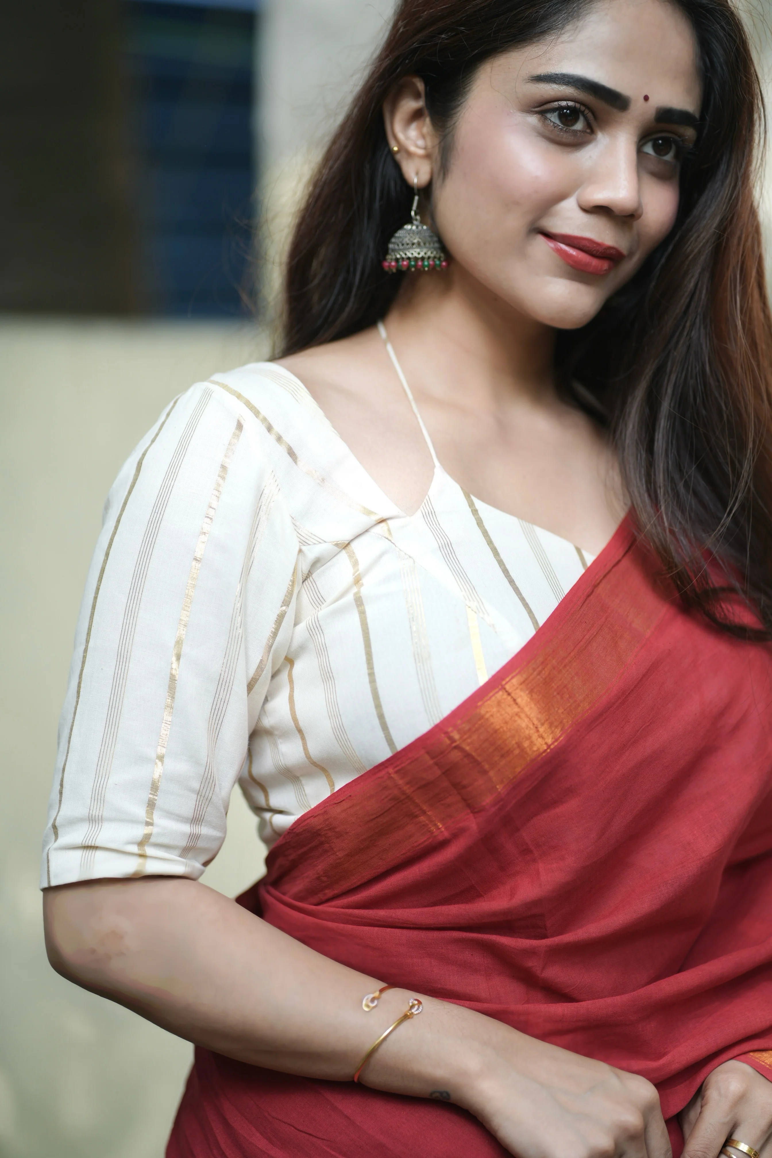 Bhavya- Cotton Saree - Image 5