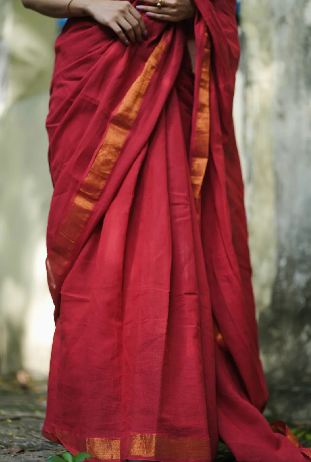 Bhavya- Cotton Saree - Image 9