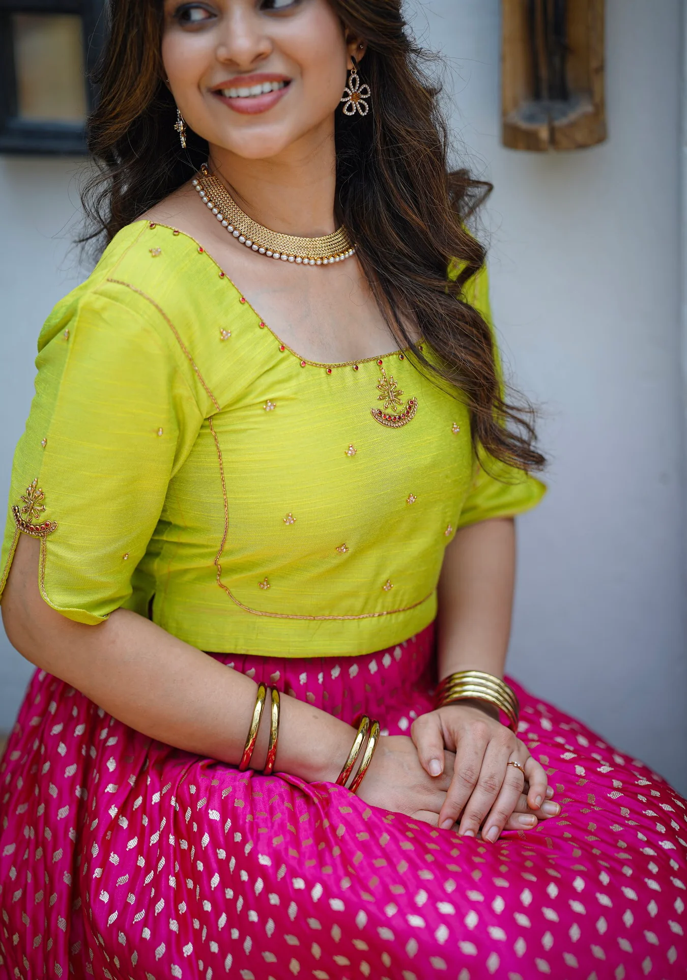 Bhumika - Women Top and Skirt Festive Edit - Image 3