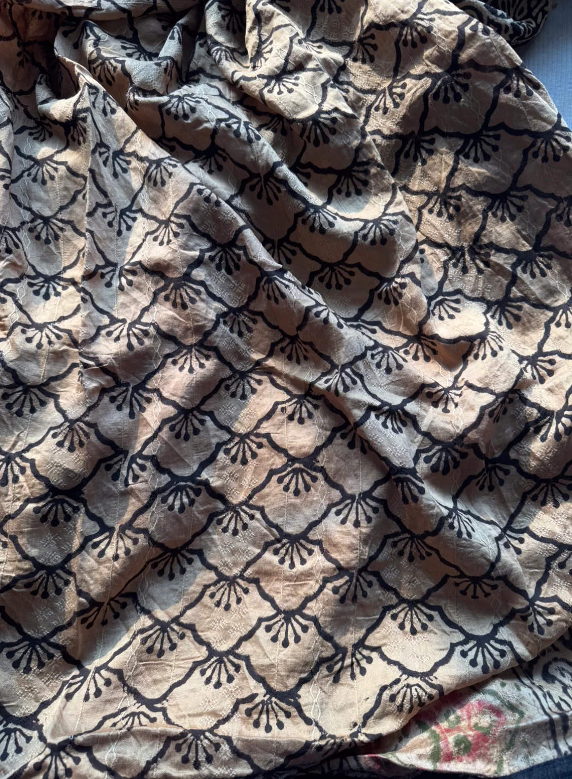 Chanderi Kalamkari Saree - Image 5
