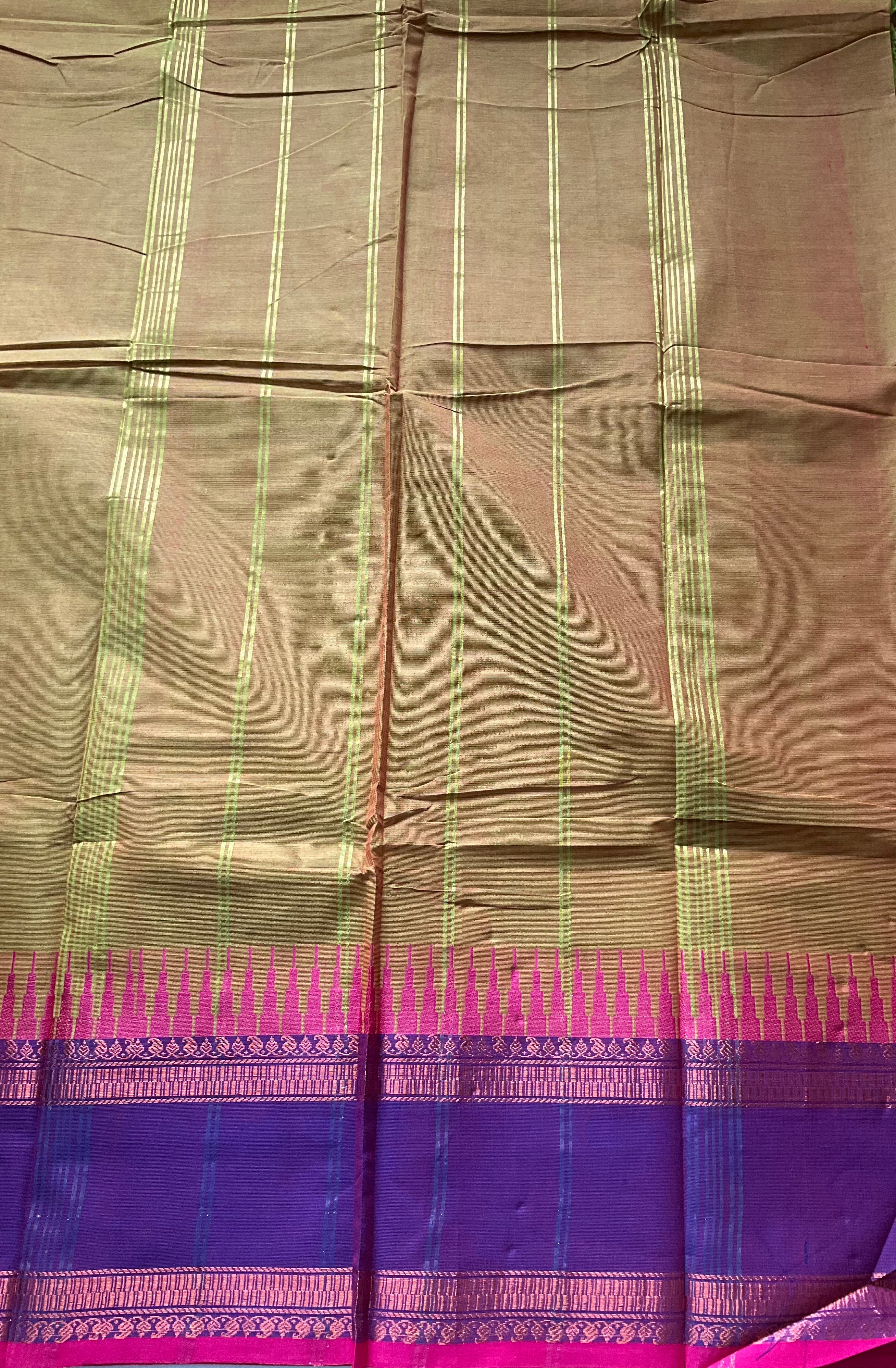 Chettinad Cotton Saree - Festive Collection - Image 4