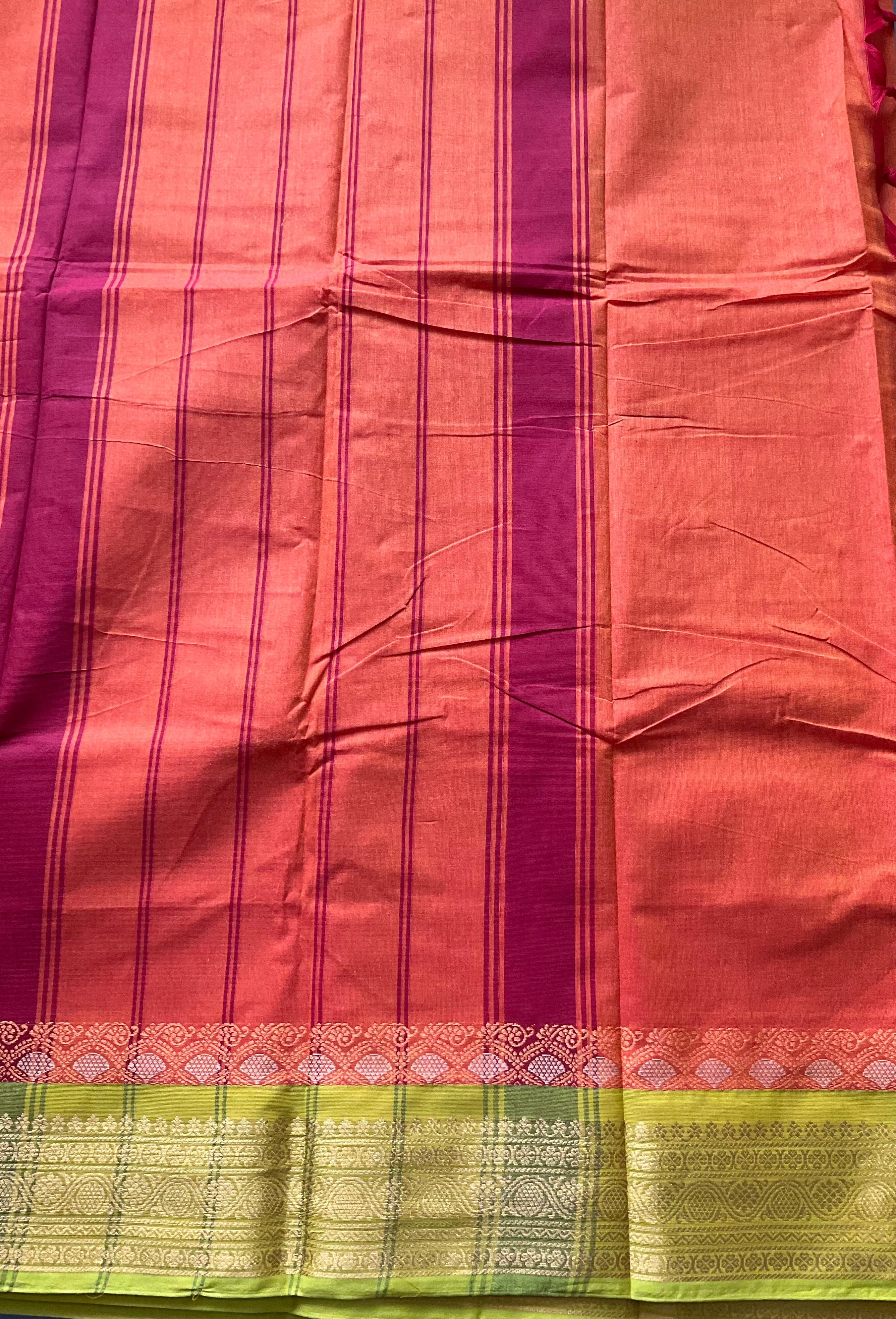 Chettinad Cotton Saree - Festive Collection - Image 3