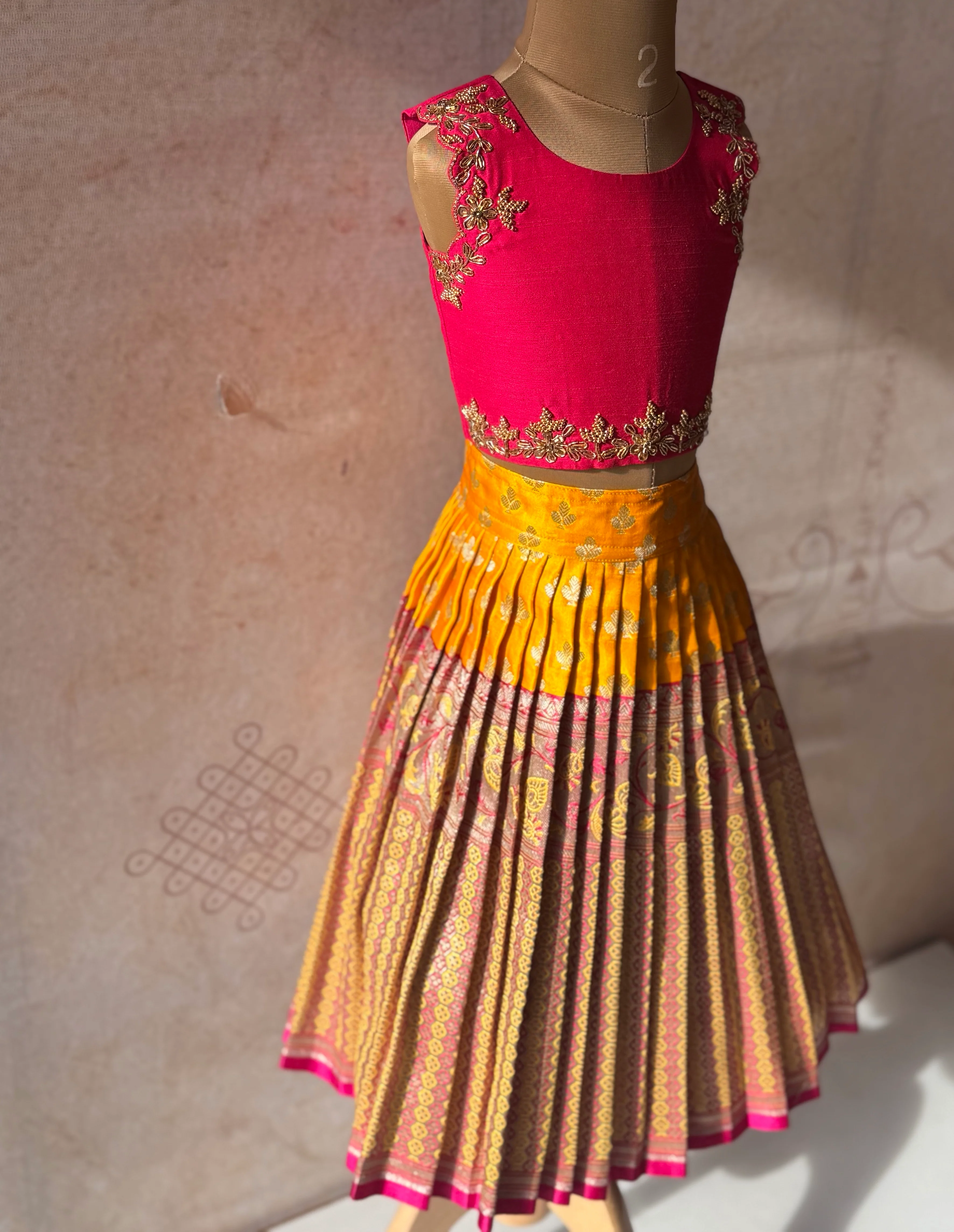 Esha - Crop Top and Skirt Festive Edit Express - Image 3