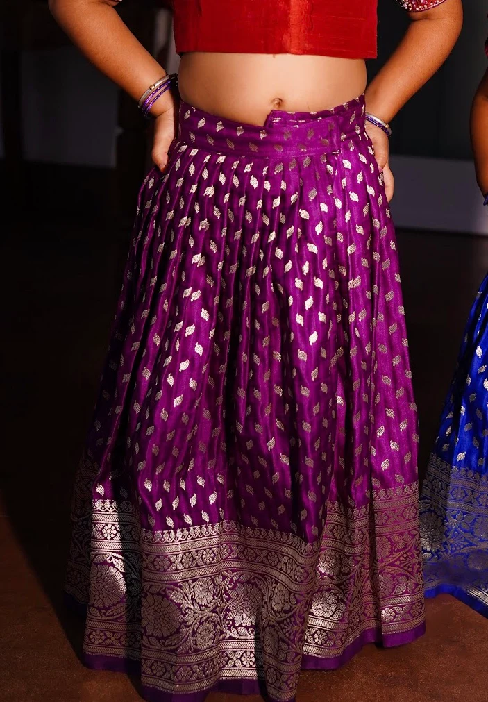 Esha - Crop Top and Skirt Festive Edit - Image 4