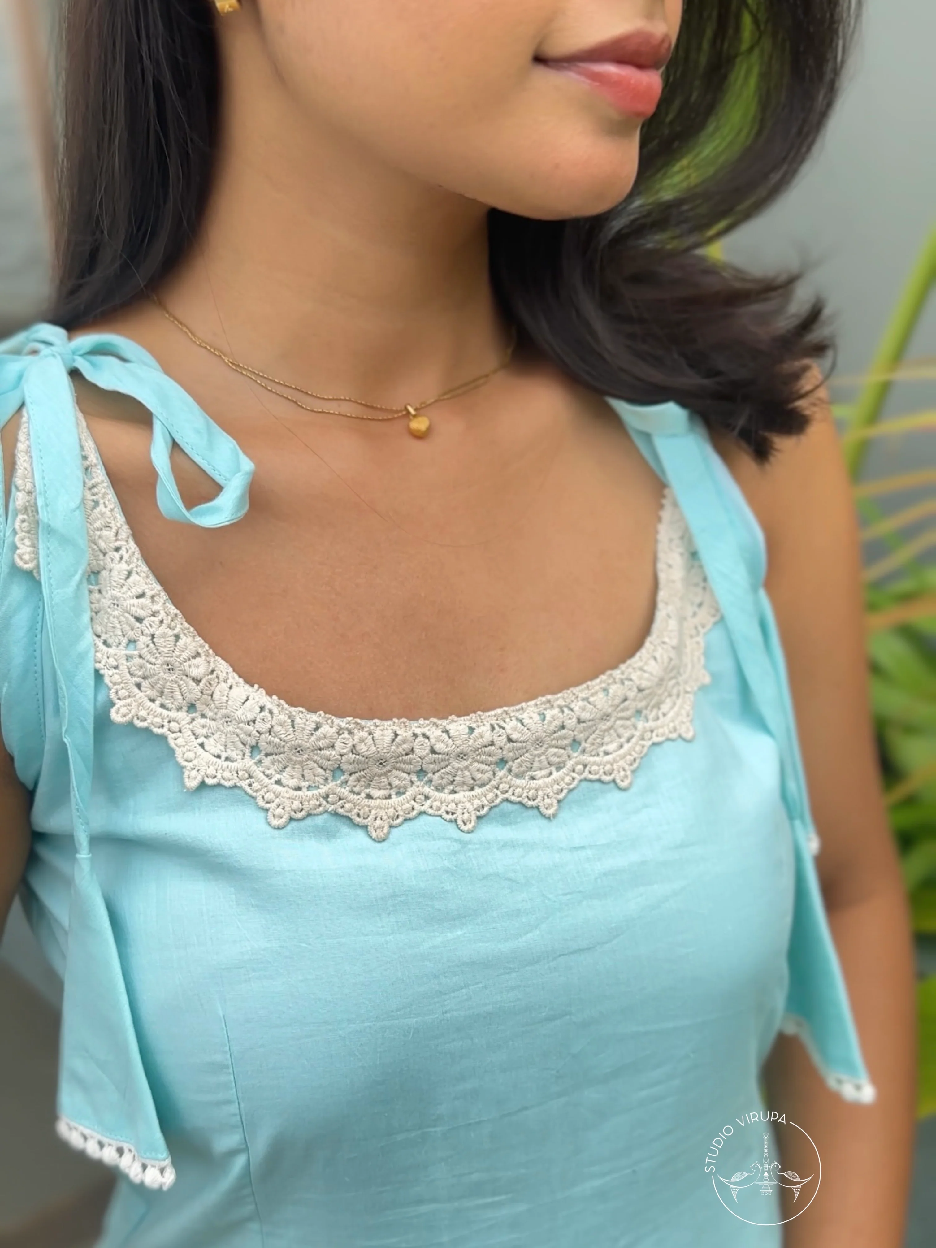 Gulabi blue - Kurta - Image 2