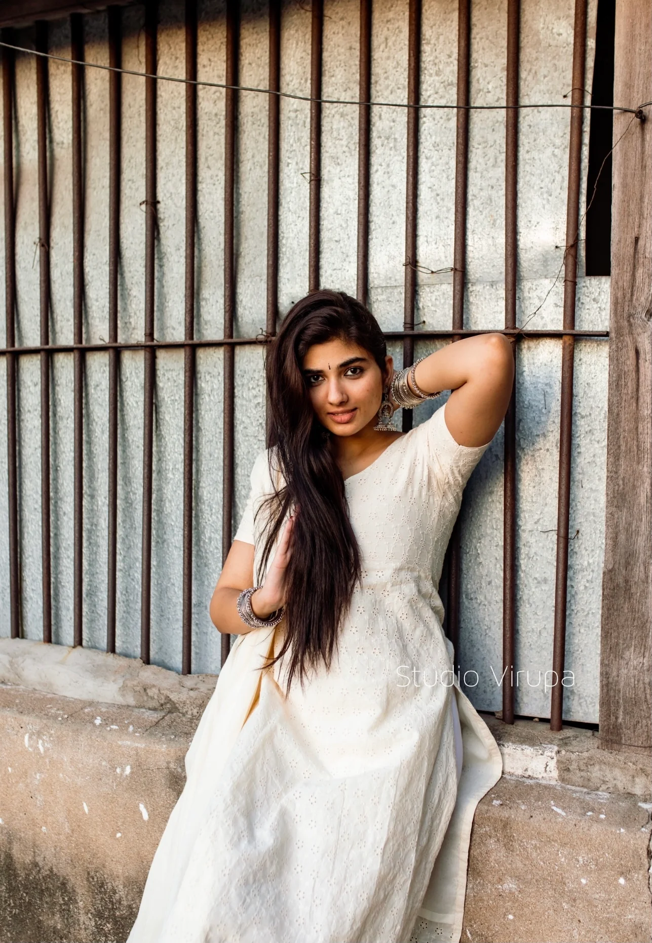 Hakoba - Kurta + Duppatta (Onam Collection) - Image 3