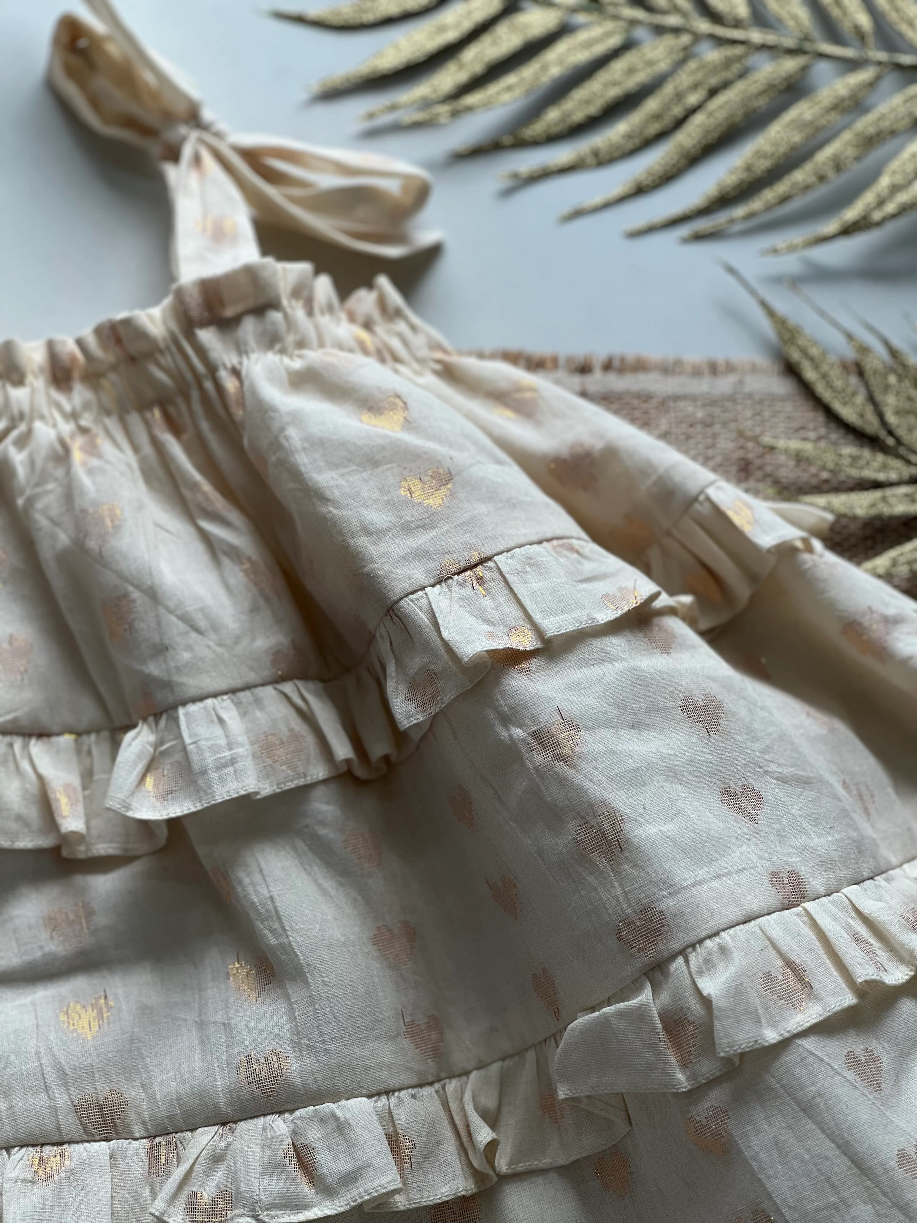 Heartly Kids frock - Onam Edit - Image 3