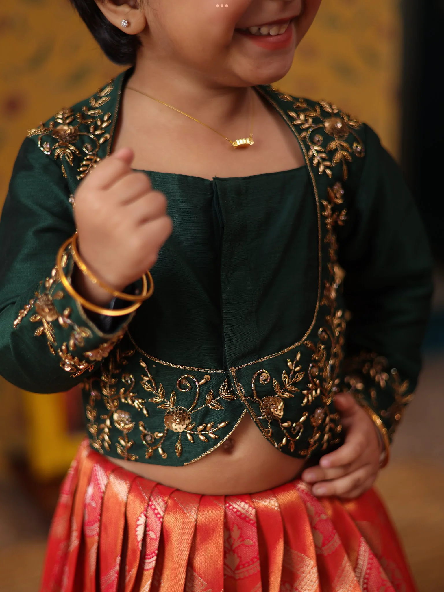 Kids Crop Top and Skirt - Festive Styles Express - Image 3