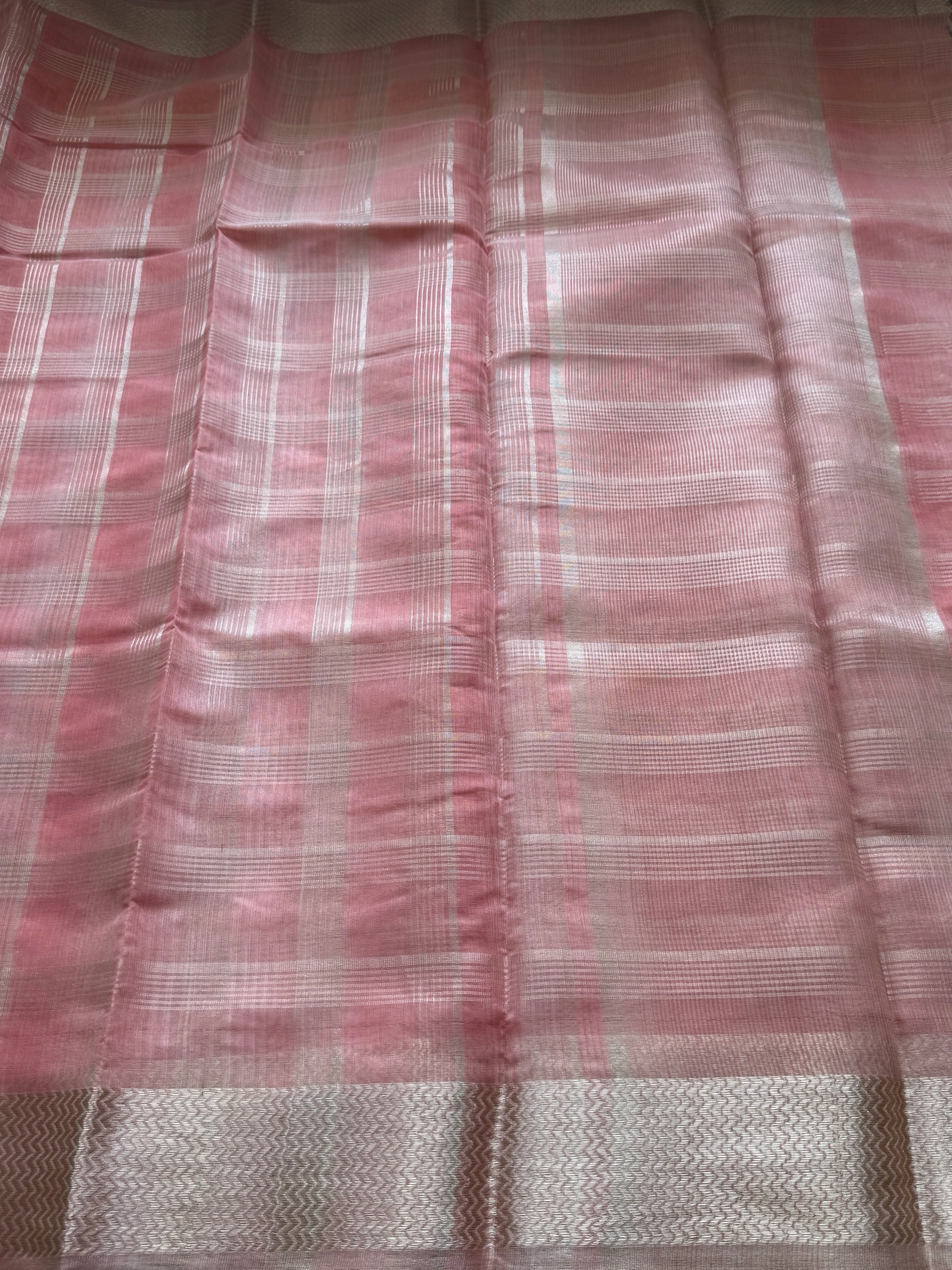 Ciranya Linen - Kora Saree - Image 3
