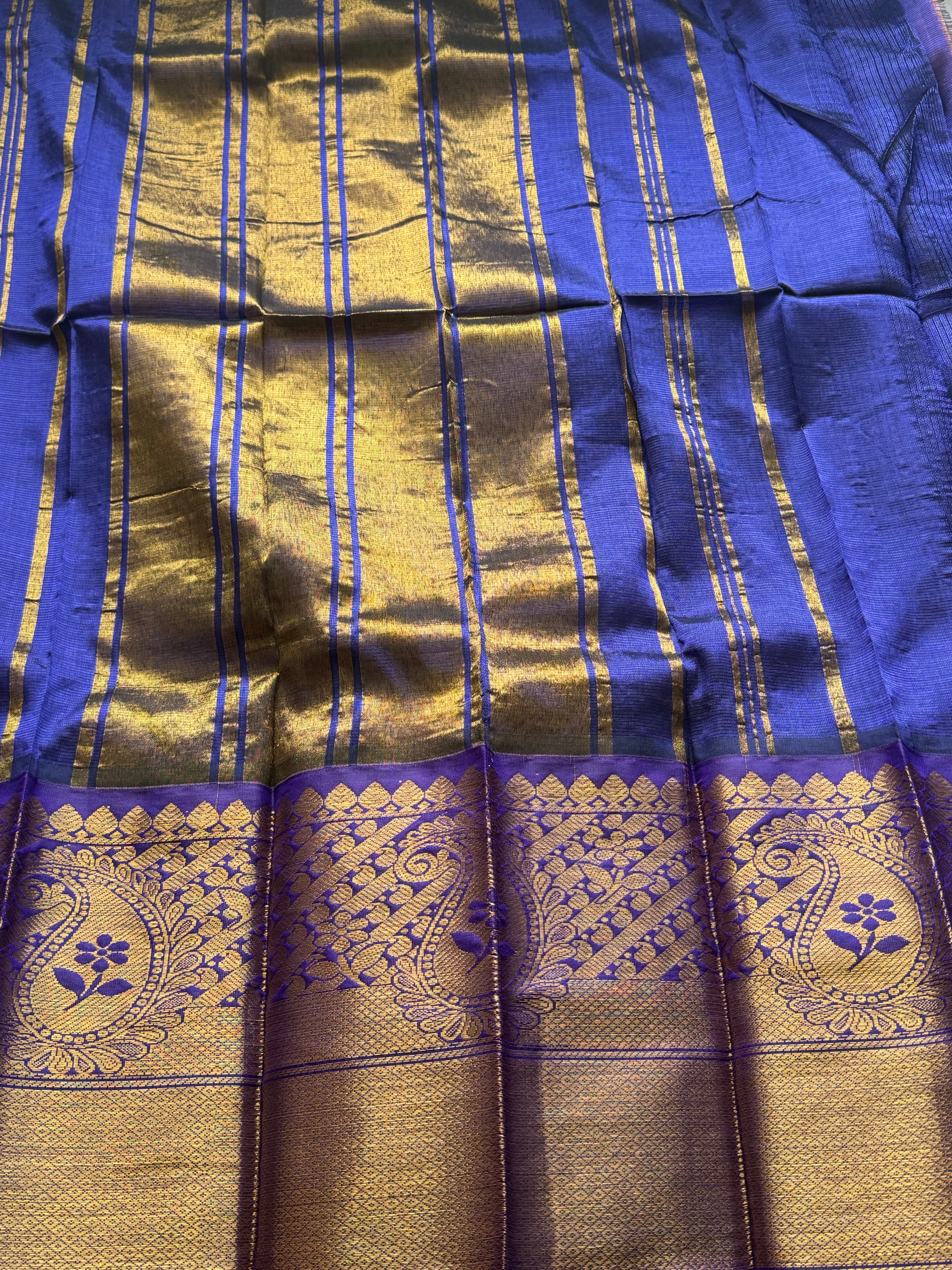 Mangalgiri Silk Cotton Saree - Image 4