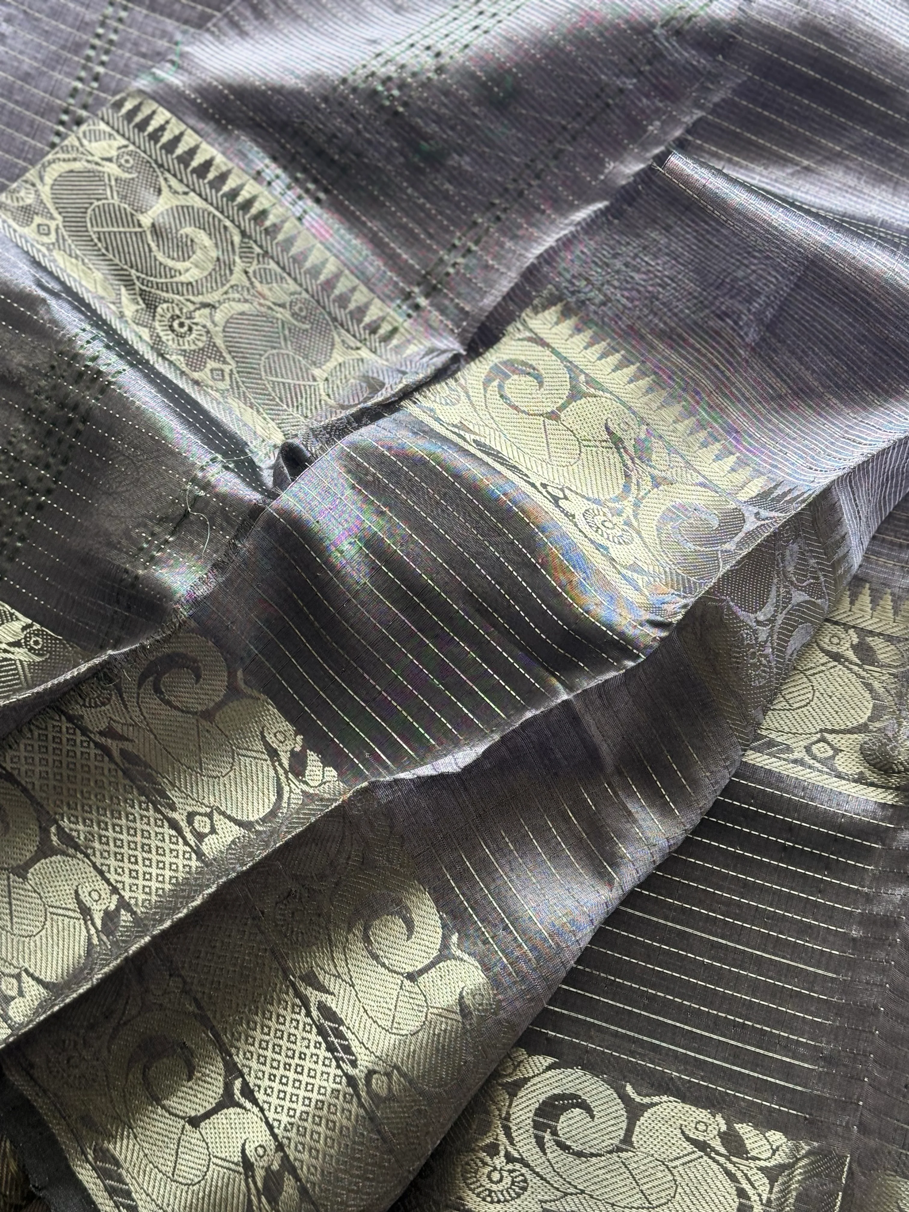 Mangalgiri Silk Cotton Saree - Image 4