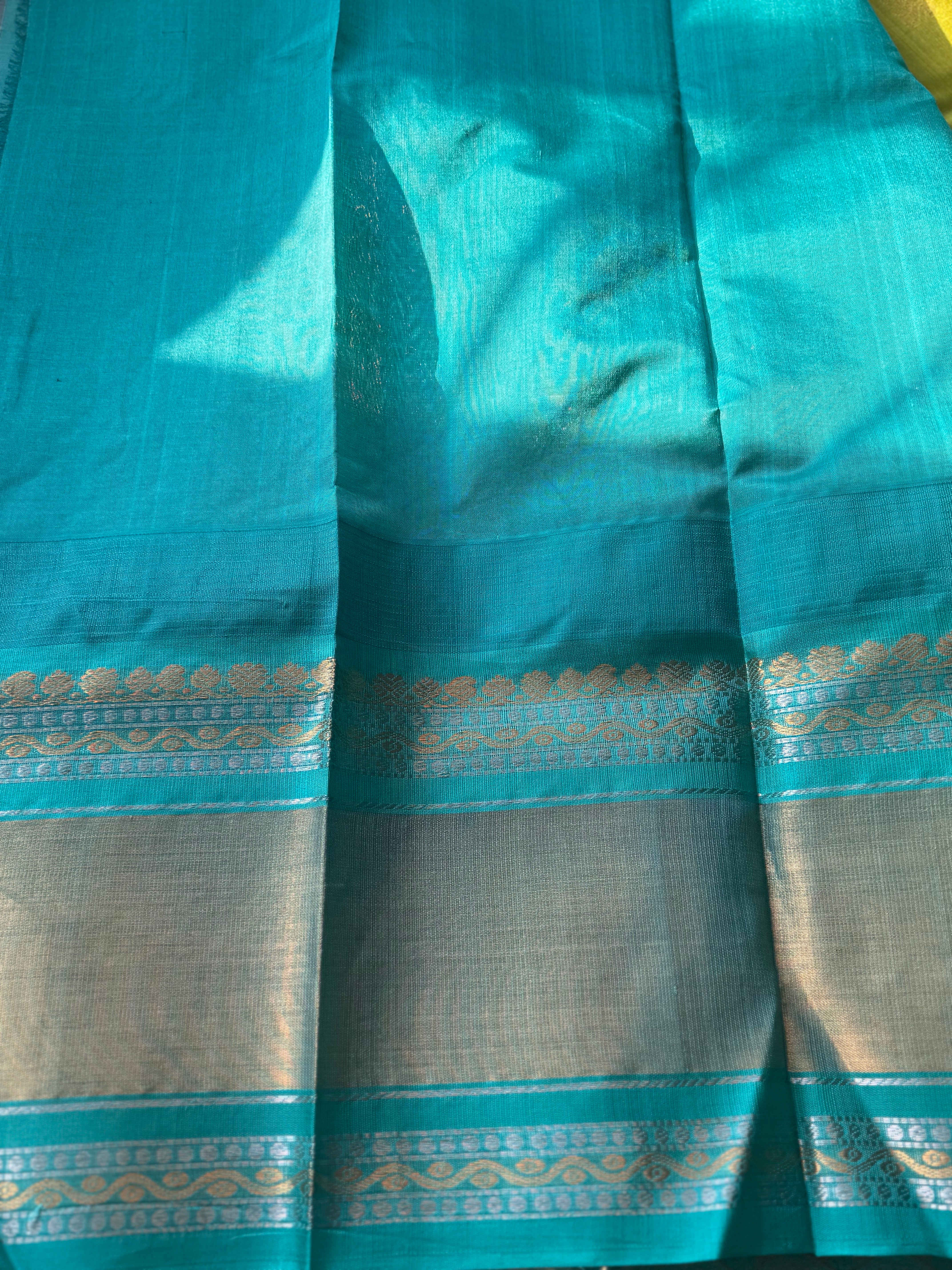 Kanchi Silk Cotton Saree - Image 4