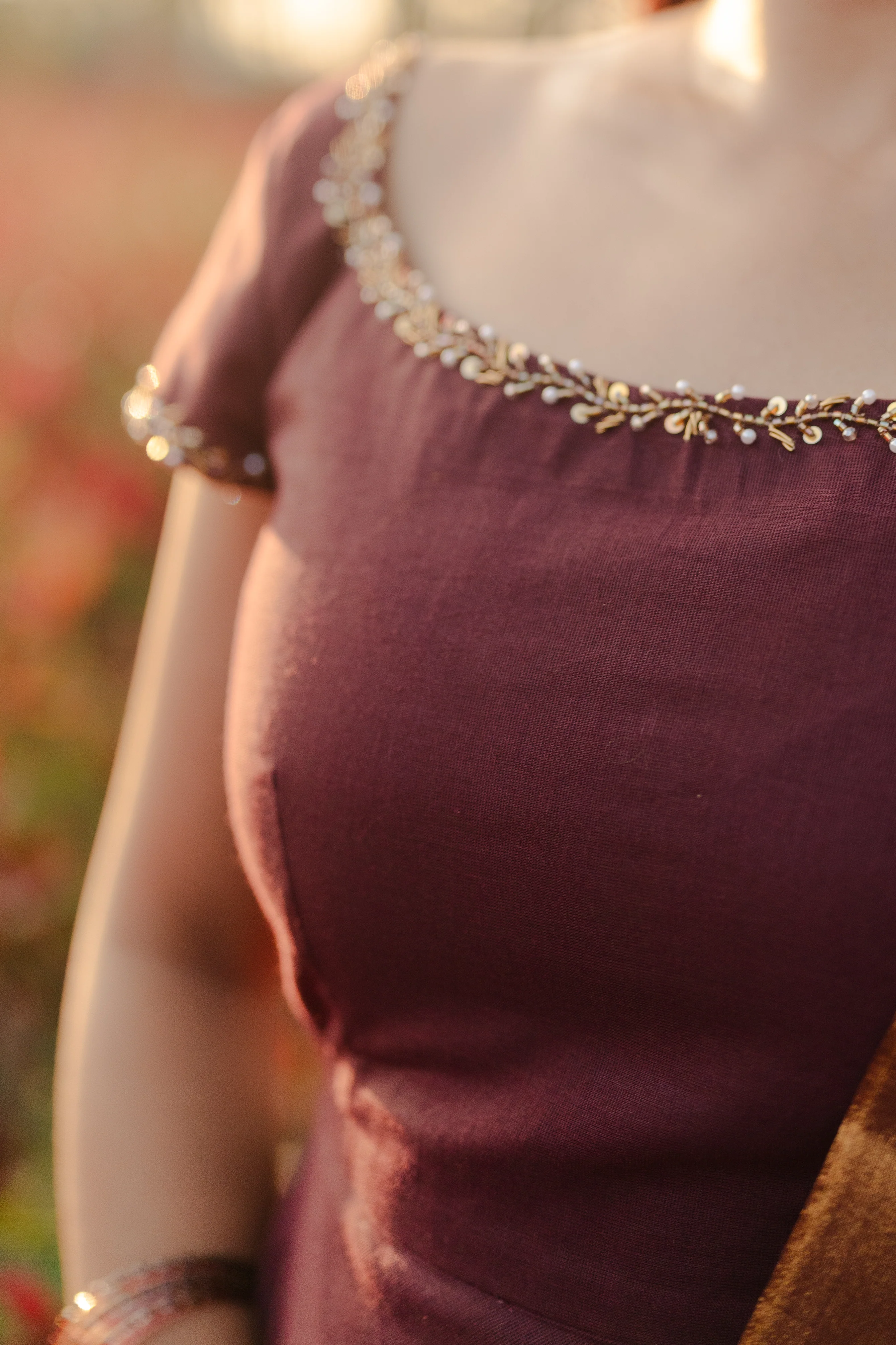 Poorva Anarkali & Dupatta – Festive Traditional Wear | South Indian Ethnic Wear - Image 3