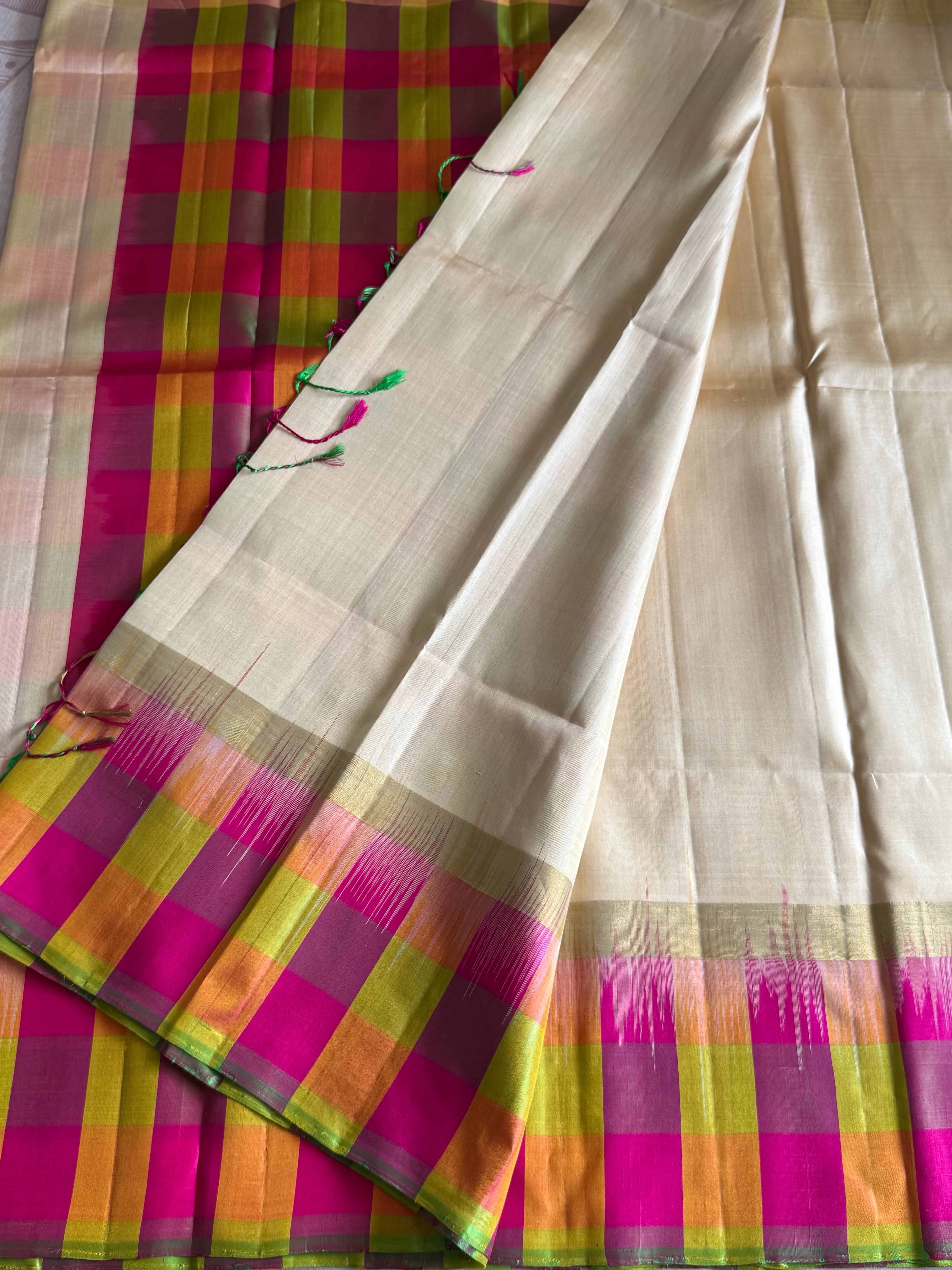Pure Kanjivaram Soft Silk Saree with Paazhum Pazhamum Design – Vintage Edition - Image 3