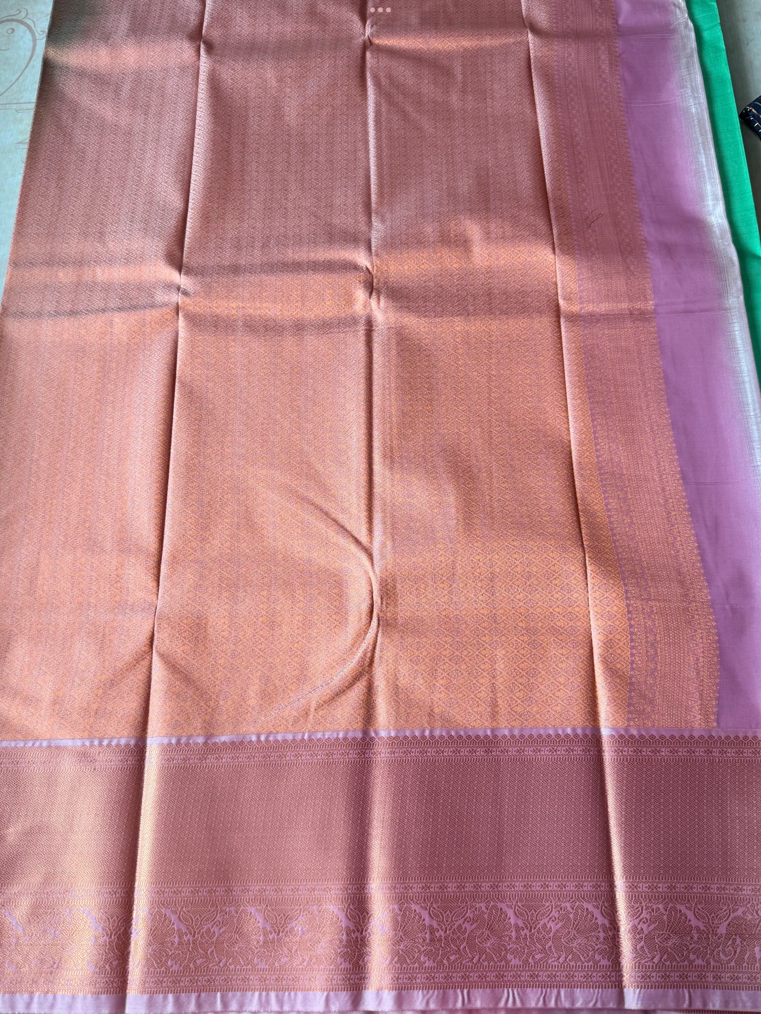Semi Kanchi Silk Saree - Image 3