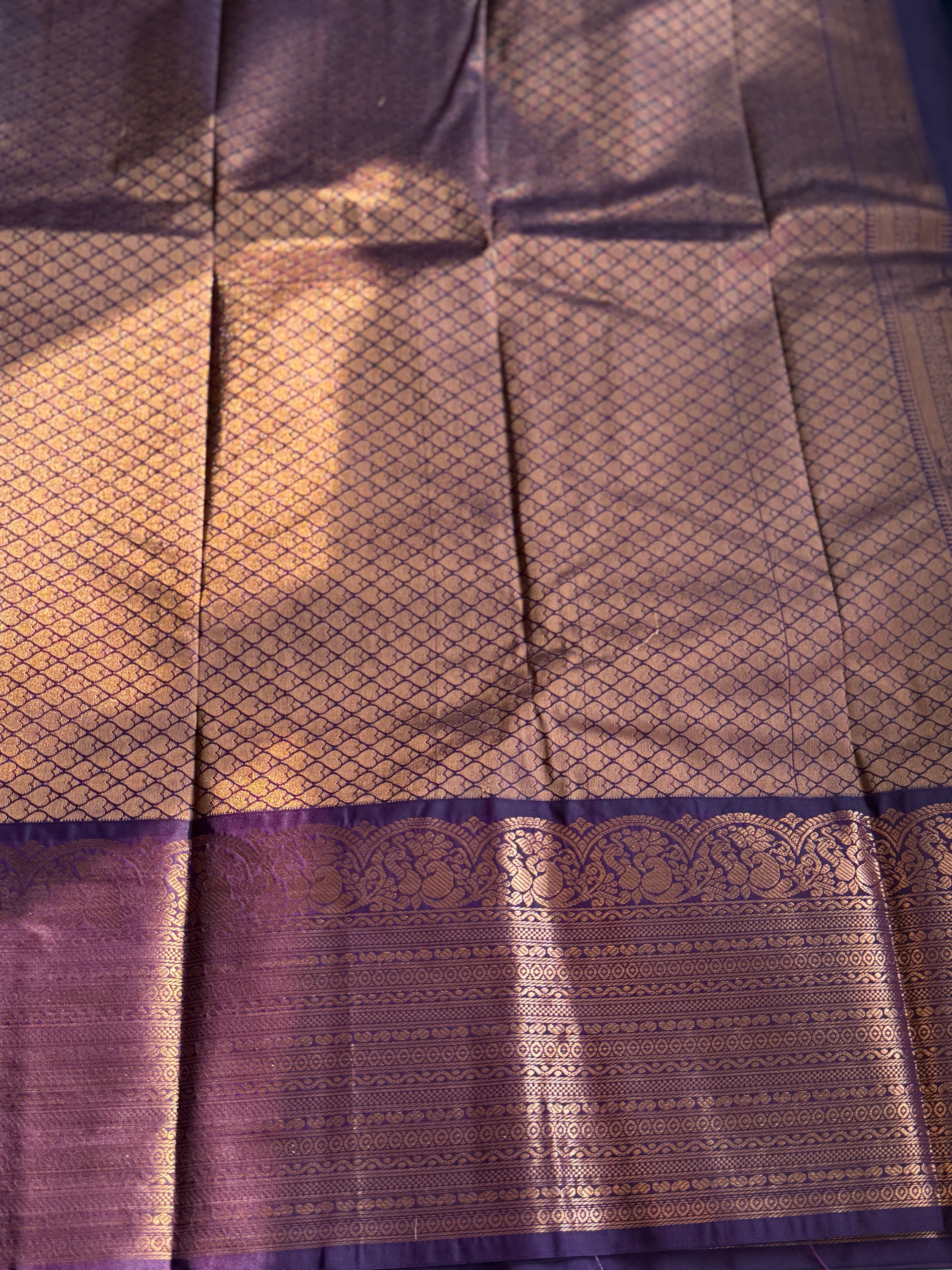 Semi Kanchi Silk Saree - Image 3