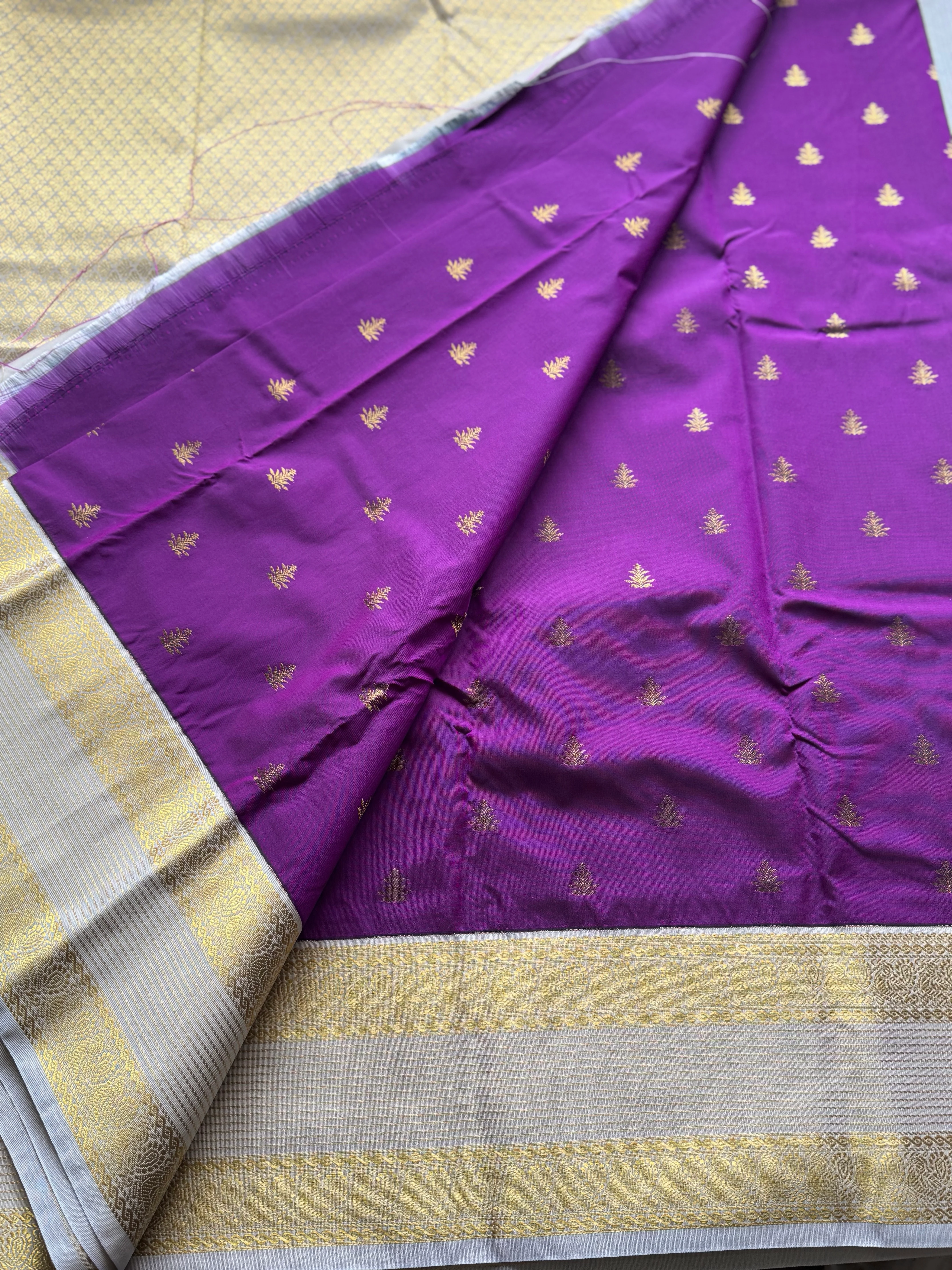 Semi Kanchi Silk Saree – Festive & Ethnic Wear - Image 2