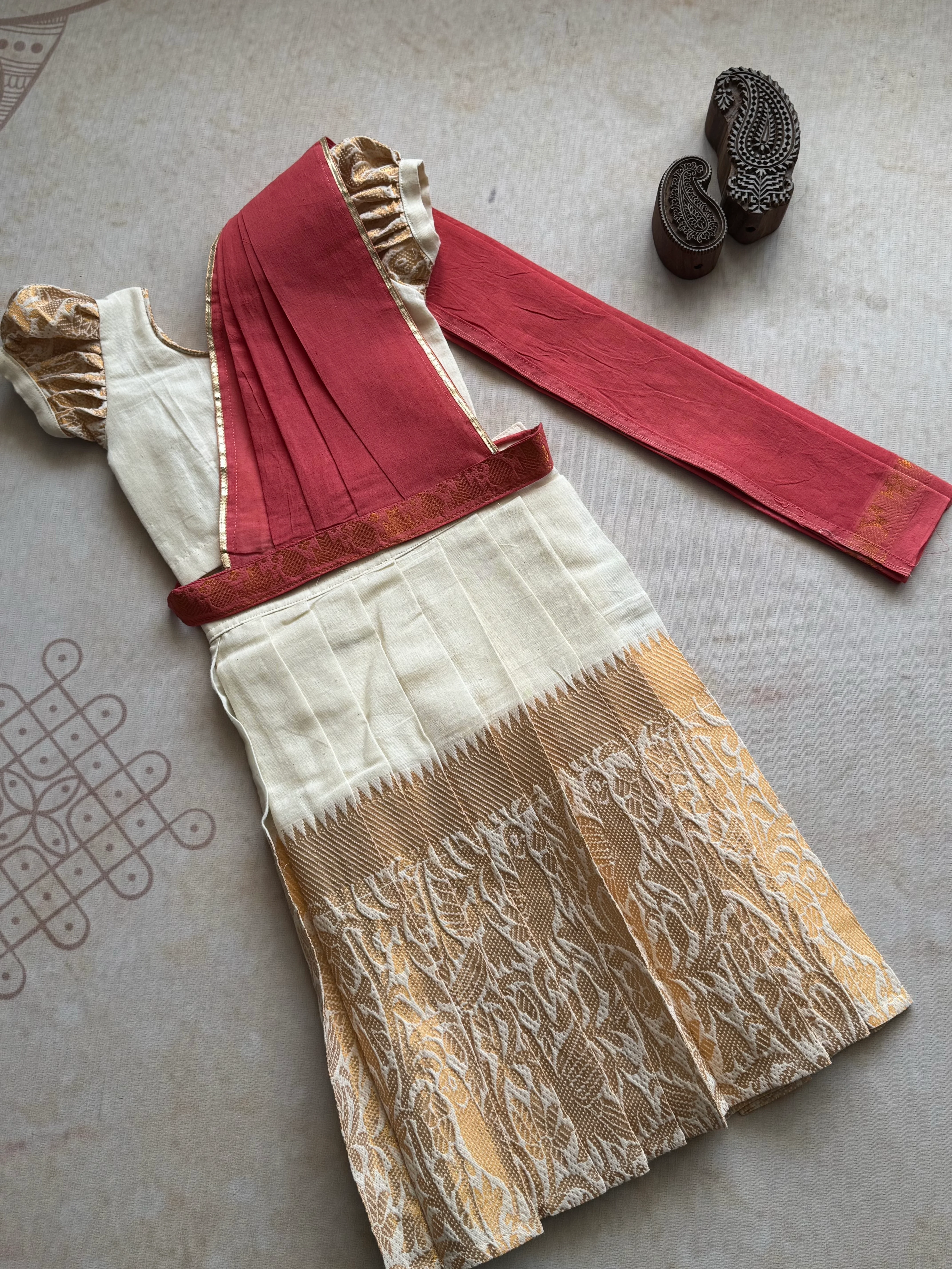 Ayati - Kids Halfsaree - Onam Edit