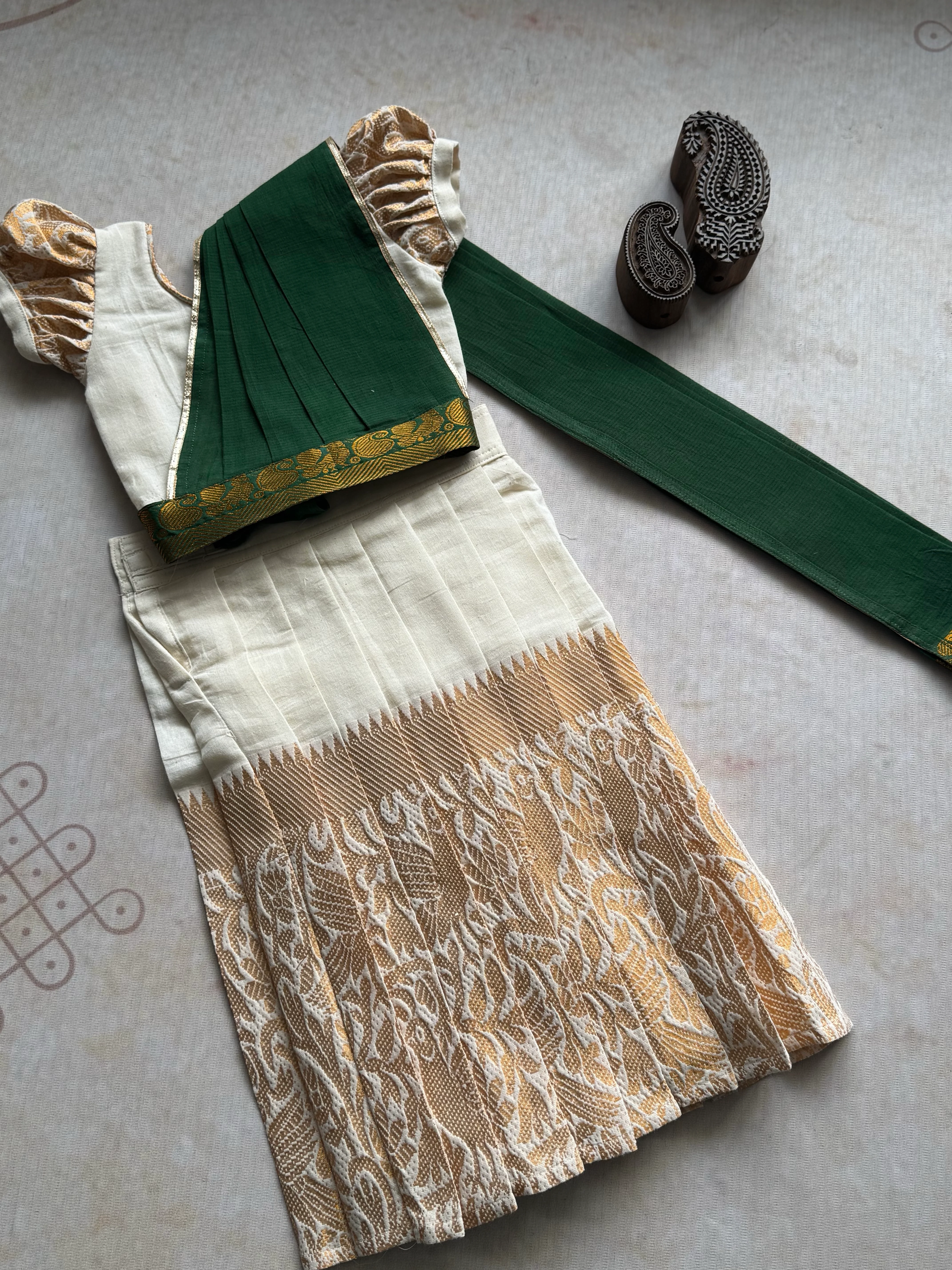 Ayati - Kids Halfsaree - Onam Edit - Image 3