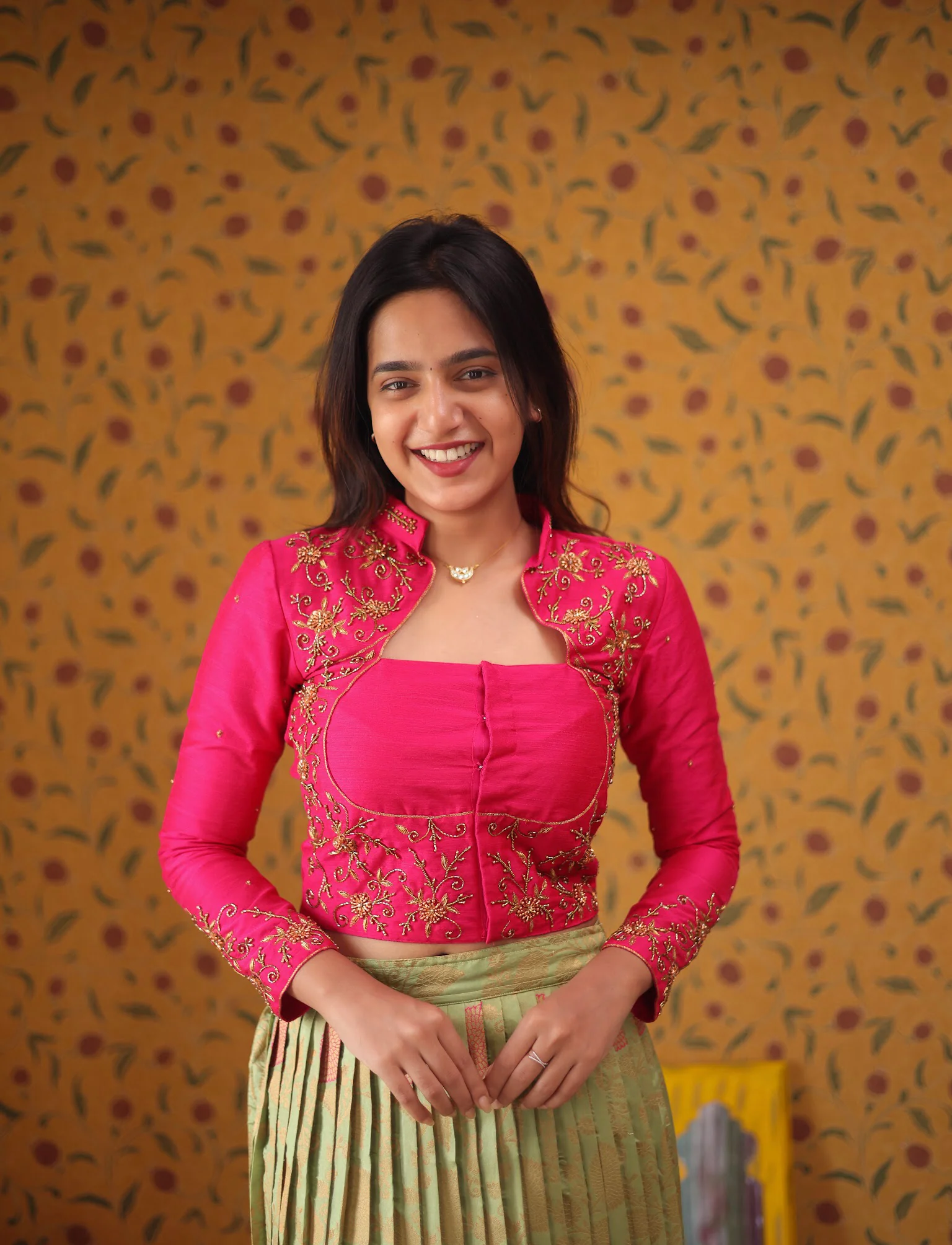 Women Crop Top & Skirt - EXPRESS - Image 3